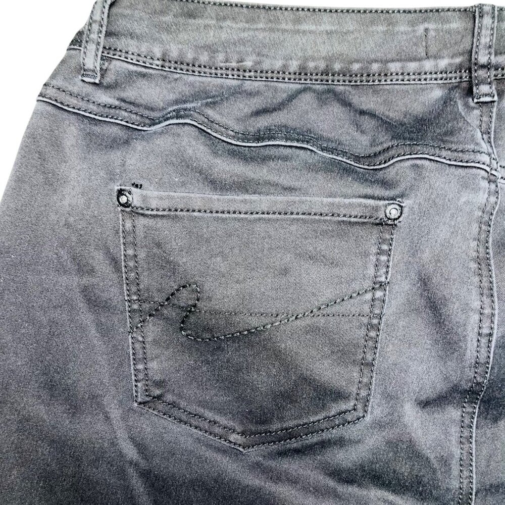 Est 1946 Womens Black Denim Jeans Size 18W Classic Fit Cotton Blend Stretch Mid- - Picture 10 of 12